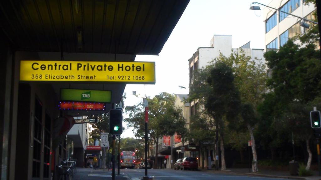 Central Private Hotel Sydney Exteriör bild